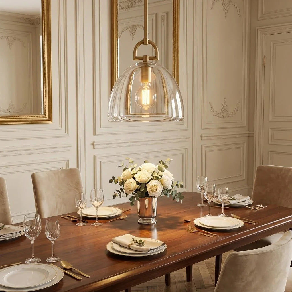 Auric Round Pendant Light