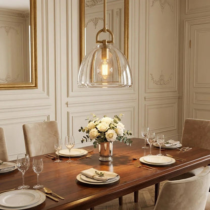 Auric Round Pendant Light