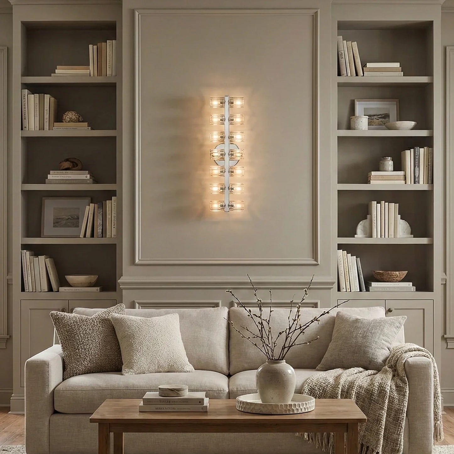 Aurora Glass Cup Sconce