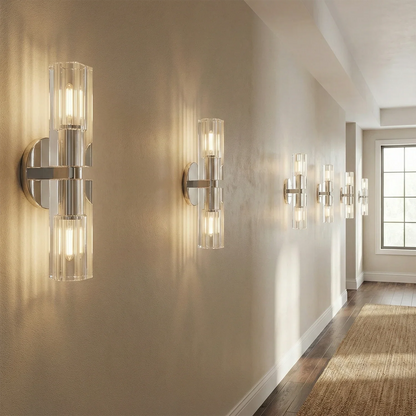 Aurora Glass Cup Sconce
