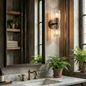Aurora Glass Cup Sconce