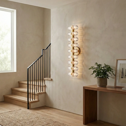 Aurora Glass Cup Sconce