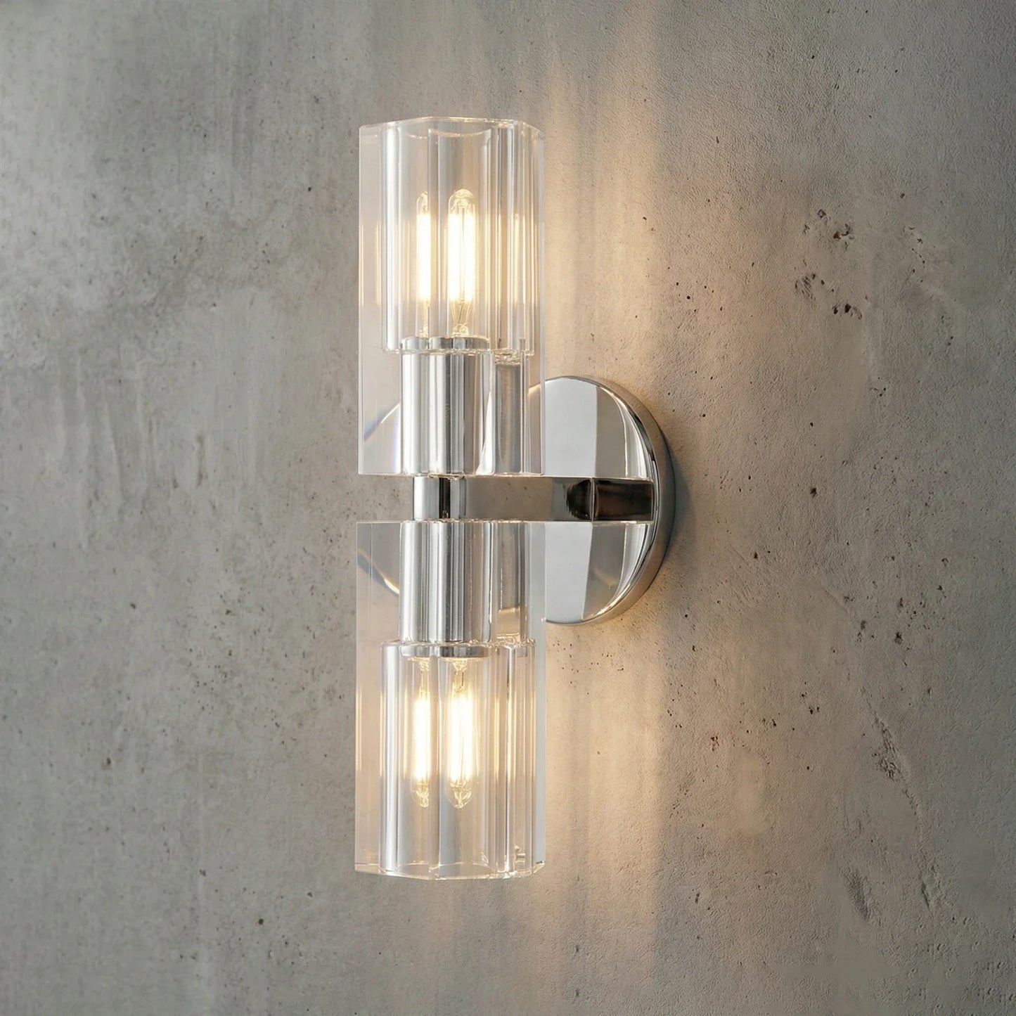 Aurora Glass Cup Sconce