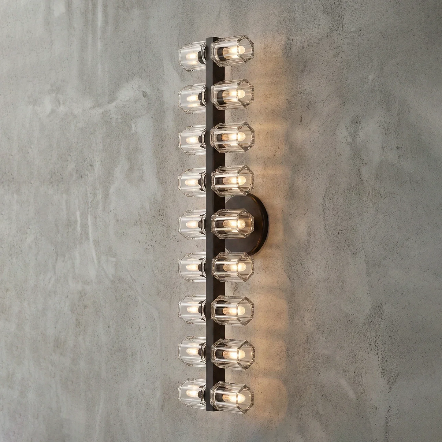 Aurora Glass Cup Sconce