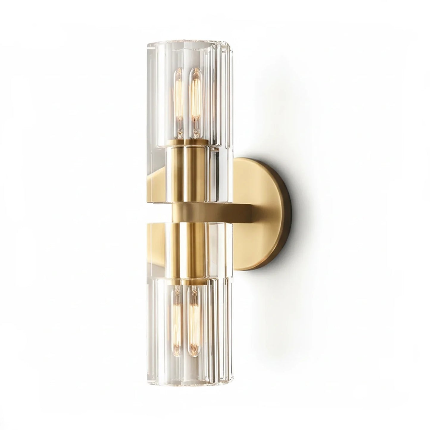 Aurora Glass Cup Sconce