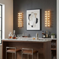 Aurora Glass Cup Sconce