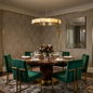 Avalon Alabaster Halo Chandelier