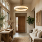 Avalon Alabaster Halo Chandelier