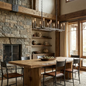 Avarit Forged Round Chandelier