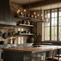 Avarit Forged Round Chandelier