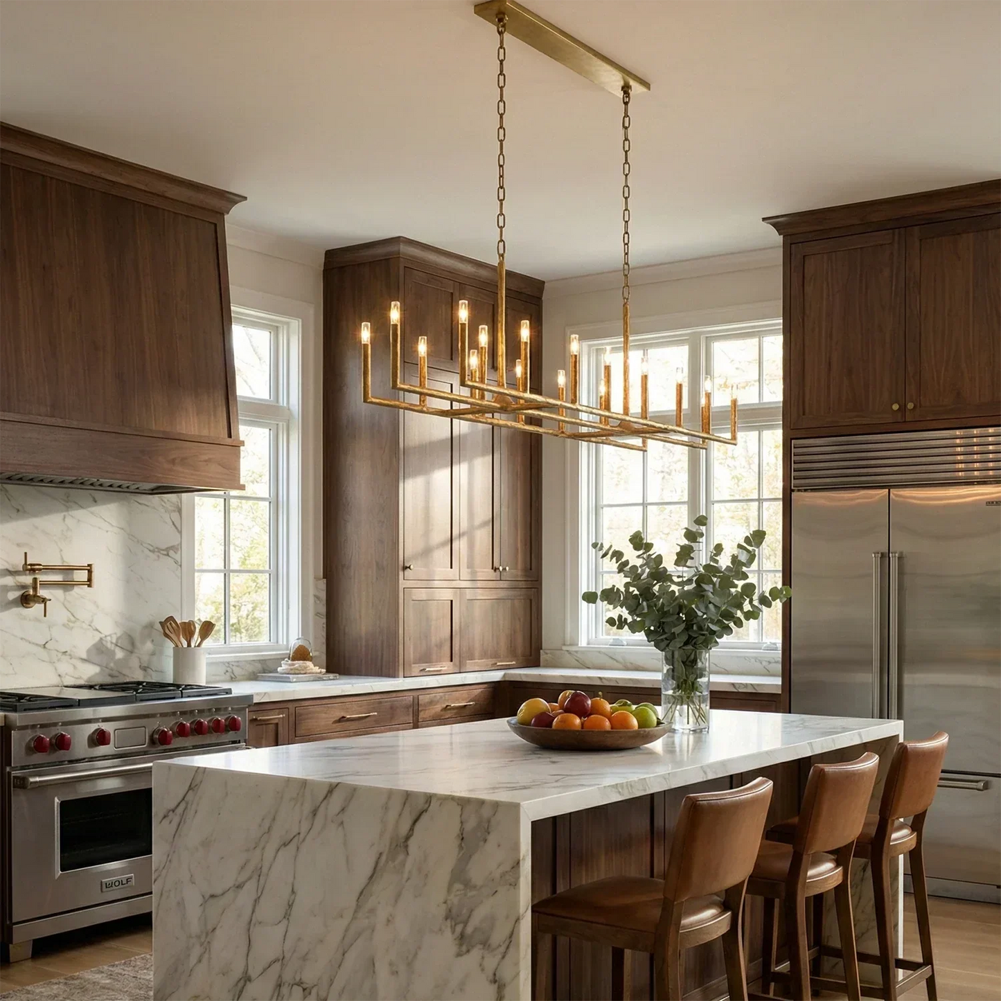 Avarit Forged Round Chandelier