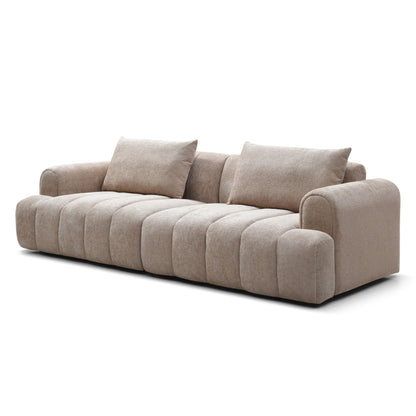 4 Seater Sectional Sofa For Living Room Spaces - Camel