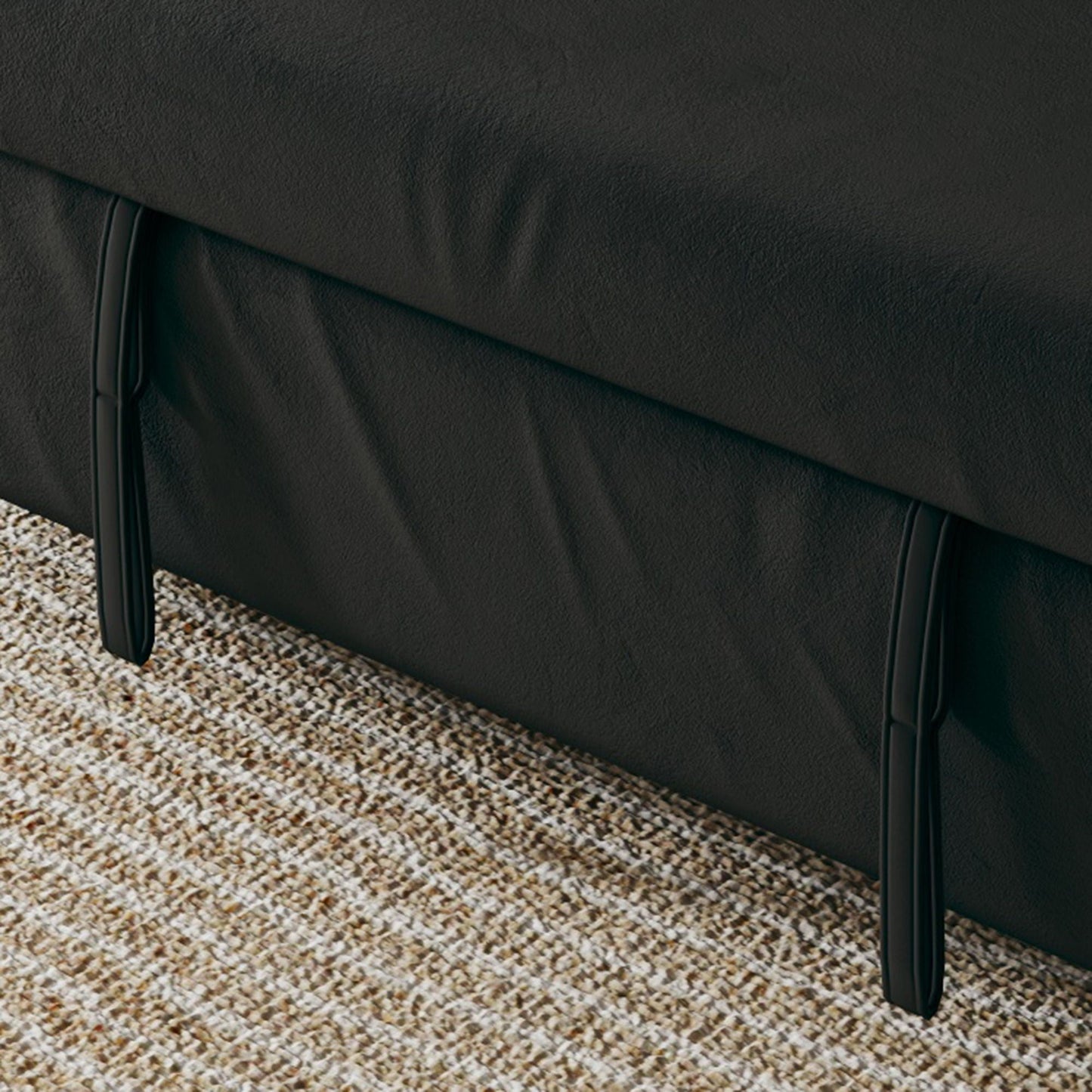 Sofa, Dual Purpose Lounge With Retractable Queen Size Bed