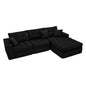 Corner Chaise L-Shaped Sectional Sofa Bed
