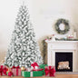 4FT Flocked Christmas Tree with 233 Tips