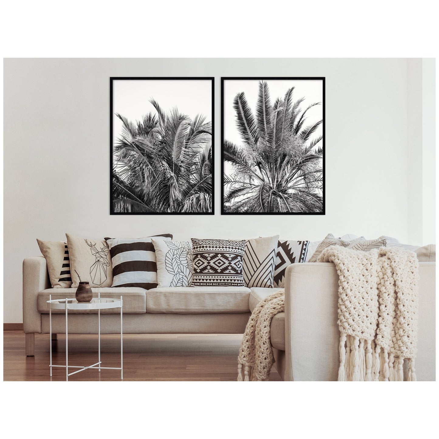 Palm No. 13 & 15 2 Piece Framed Wall Art Print Set by Alicia Bock
