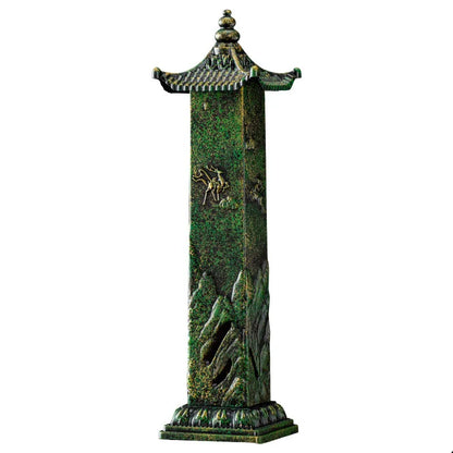 Vertical Deer Incense Burner – Antique‑Style Sandalwood Holder