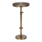 Engles Adjustable Embossed Metal Table and Plant Stand