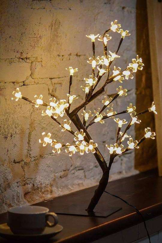 2ft Table Top Cherry Blossom Tree Light - WW