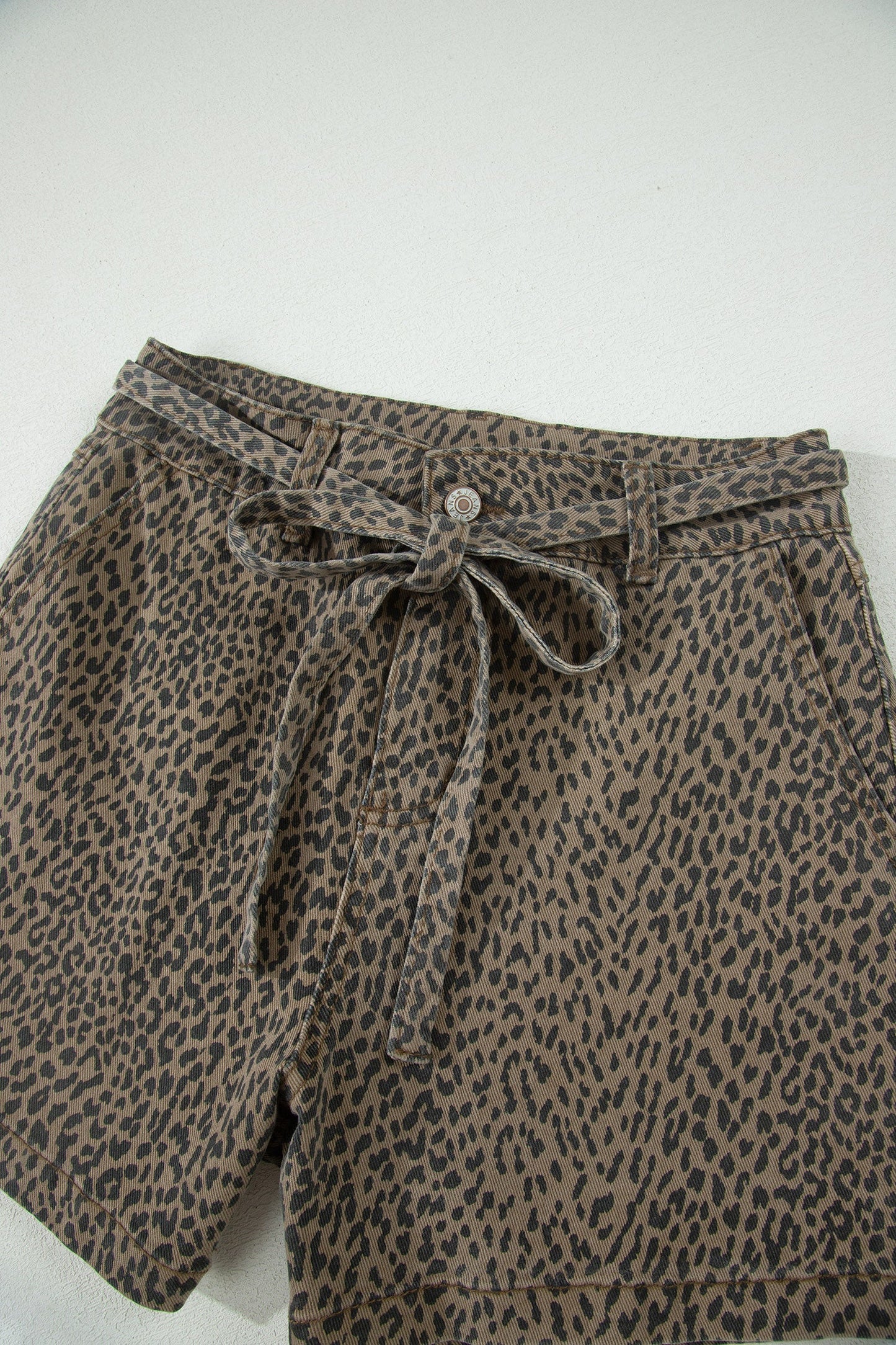 Faith Print Loose Shorts