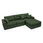 Corner Chaise L-Shaped Sectional Sofa Bed