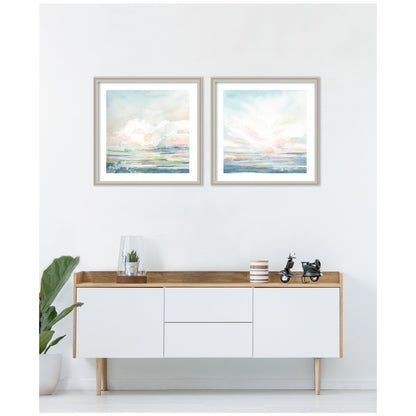 Heavenly Stillness 2 Piece Framed Wall Art Print Set by Julie Maida
