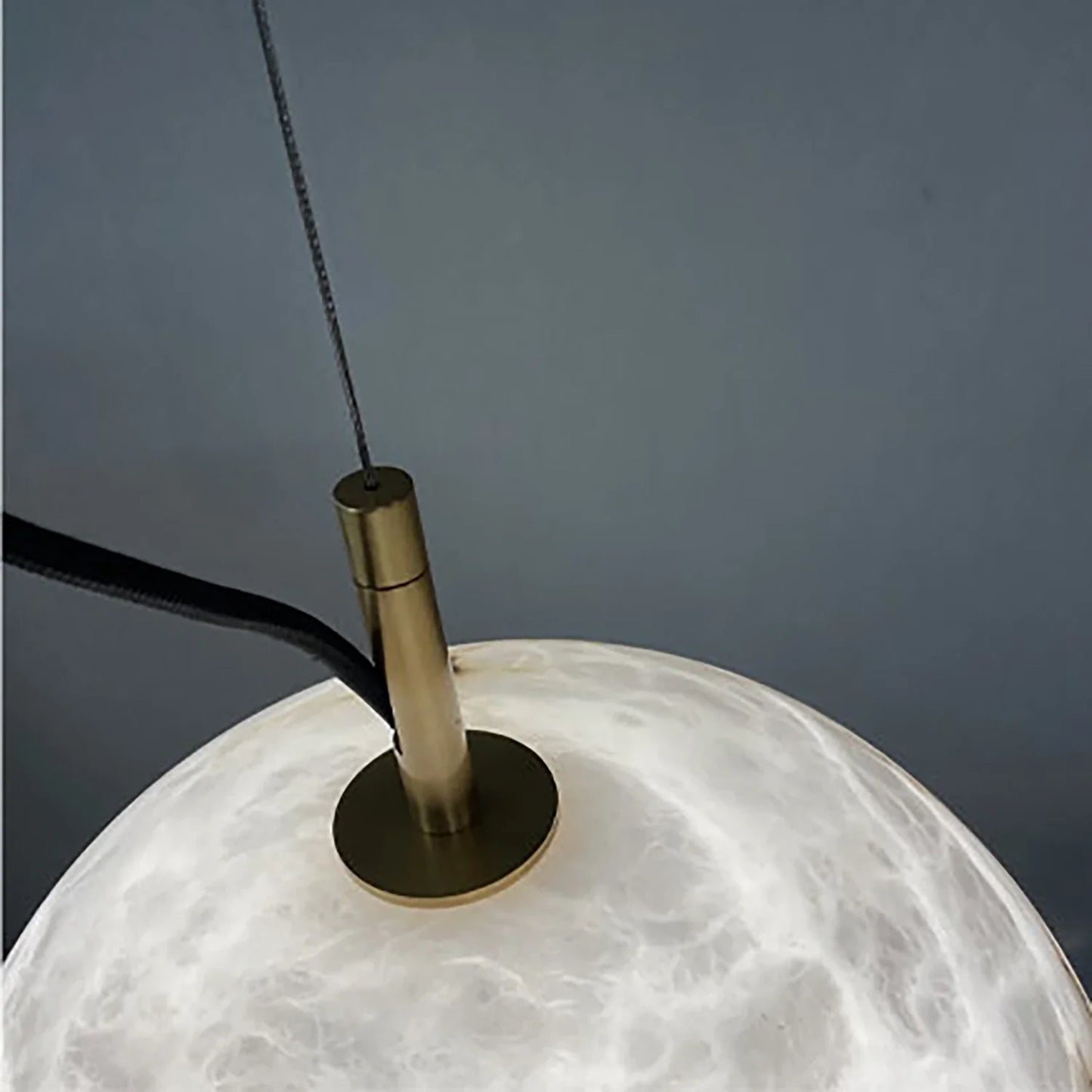 Blimp Alabaster Pendant