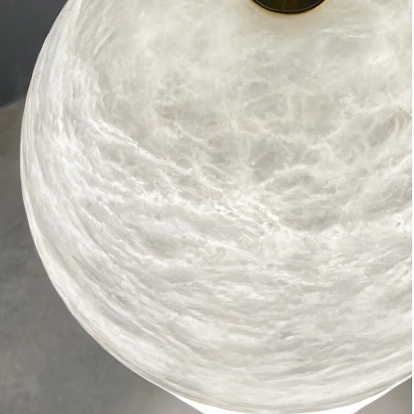 Blimp Alabaster Pendant