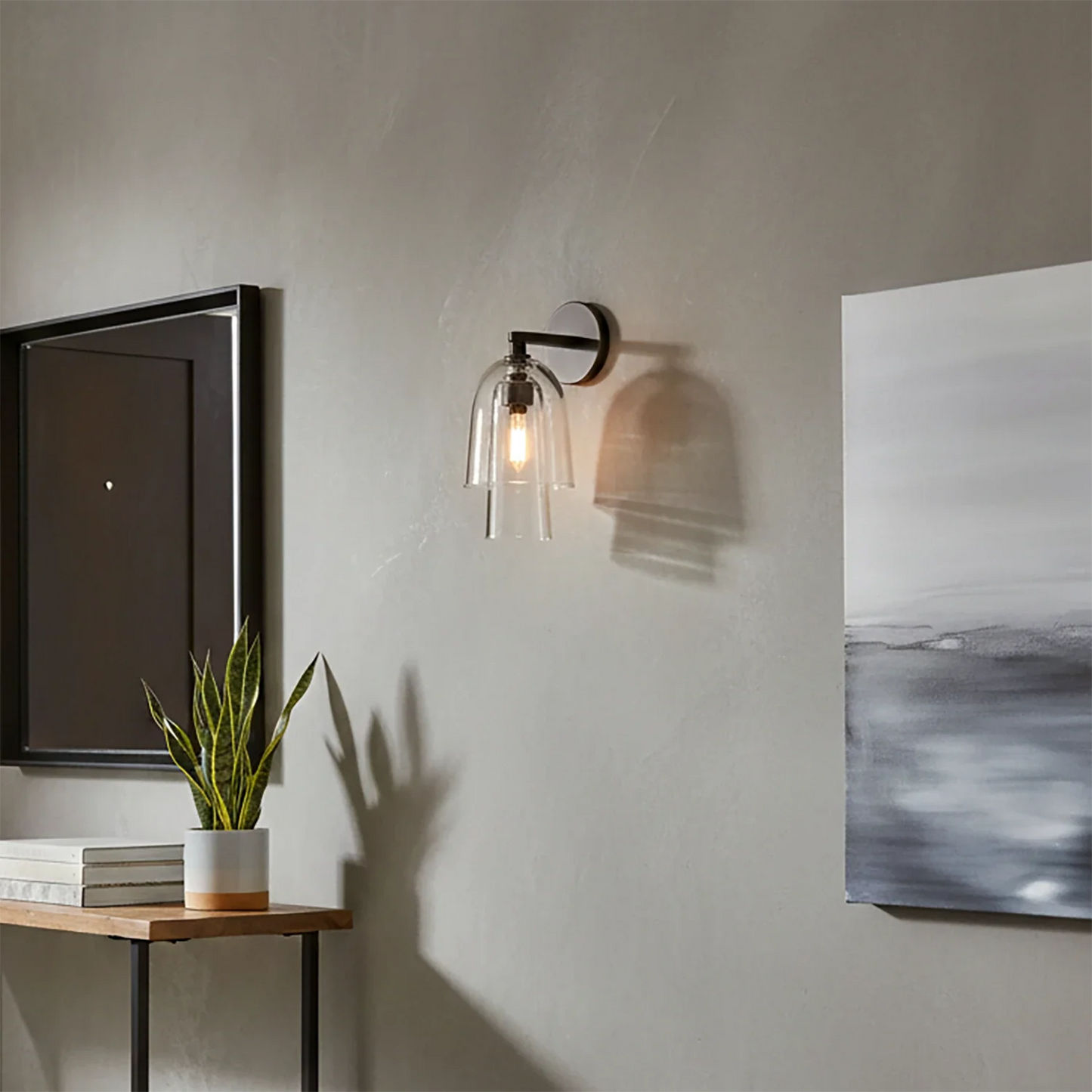 Bloomz Glass Flute Sconce