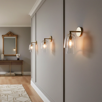 Bloomz Glass Flute Sconce