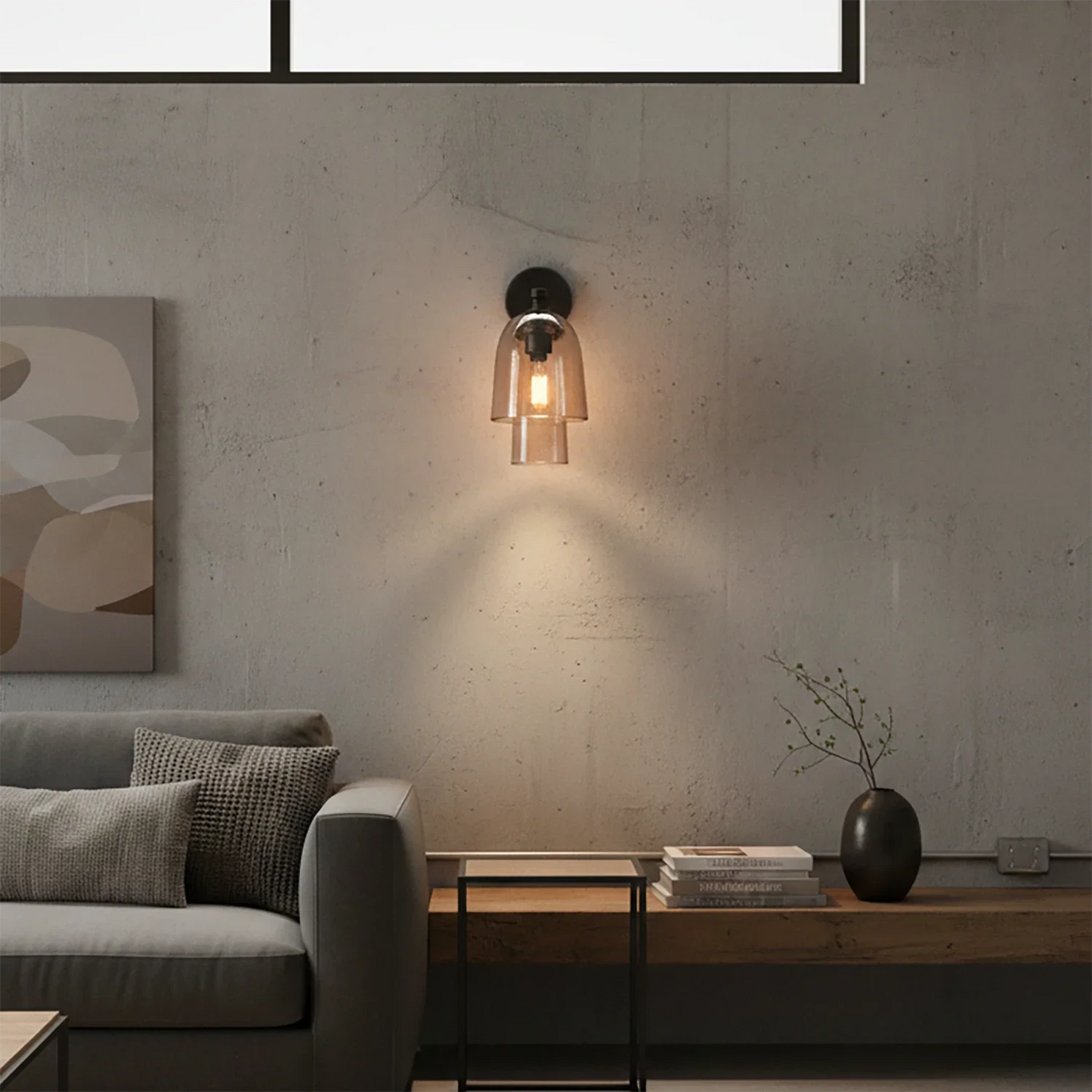 Bloomz Glass Flute Sconce
