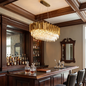 Bourbons Alphonsus Crystal Chandelier