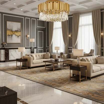 Bourbons Flush Mount Chandelier