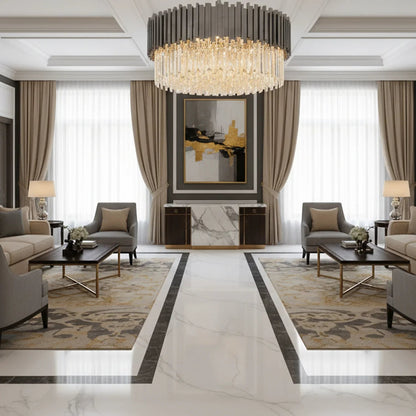 Bourbons Flush Mount Chandelier