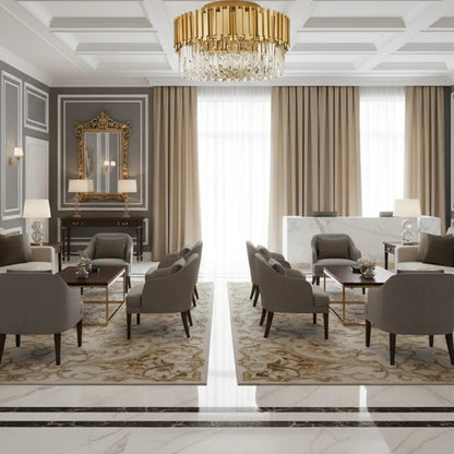 Bourbons Flush Mount Chandelier