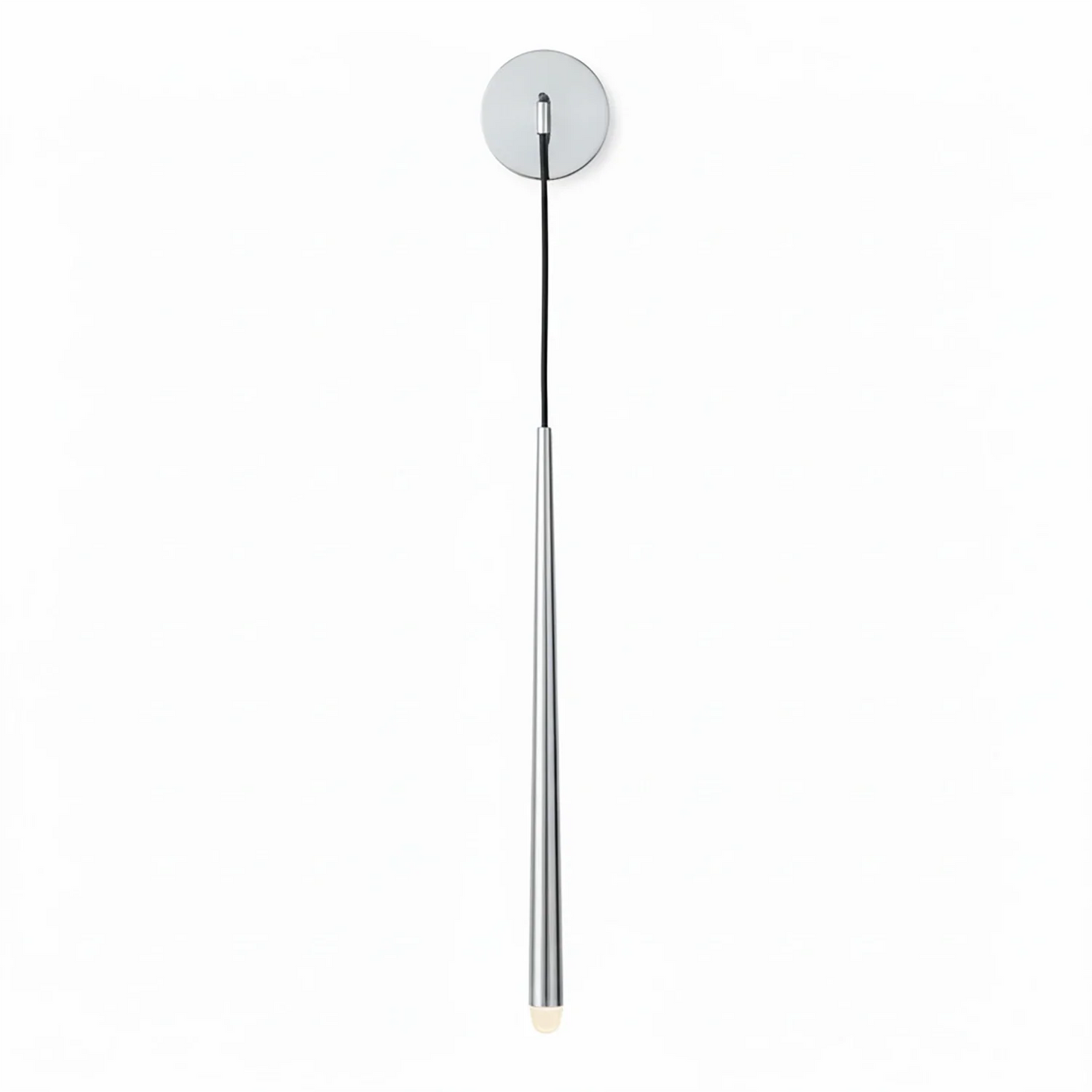 Brass Spinal Tube Crystal Wall Lamp