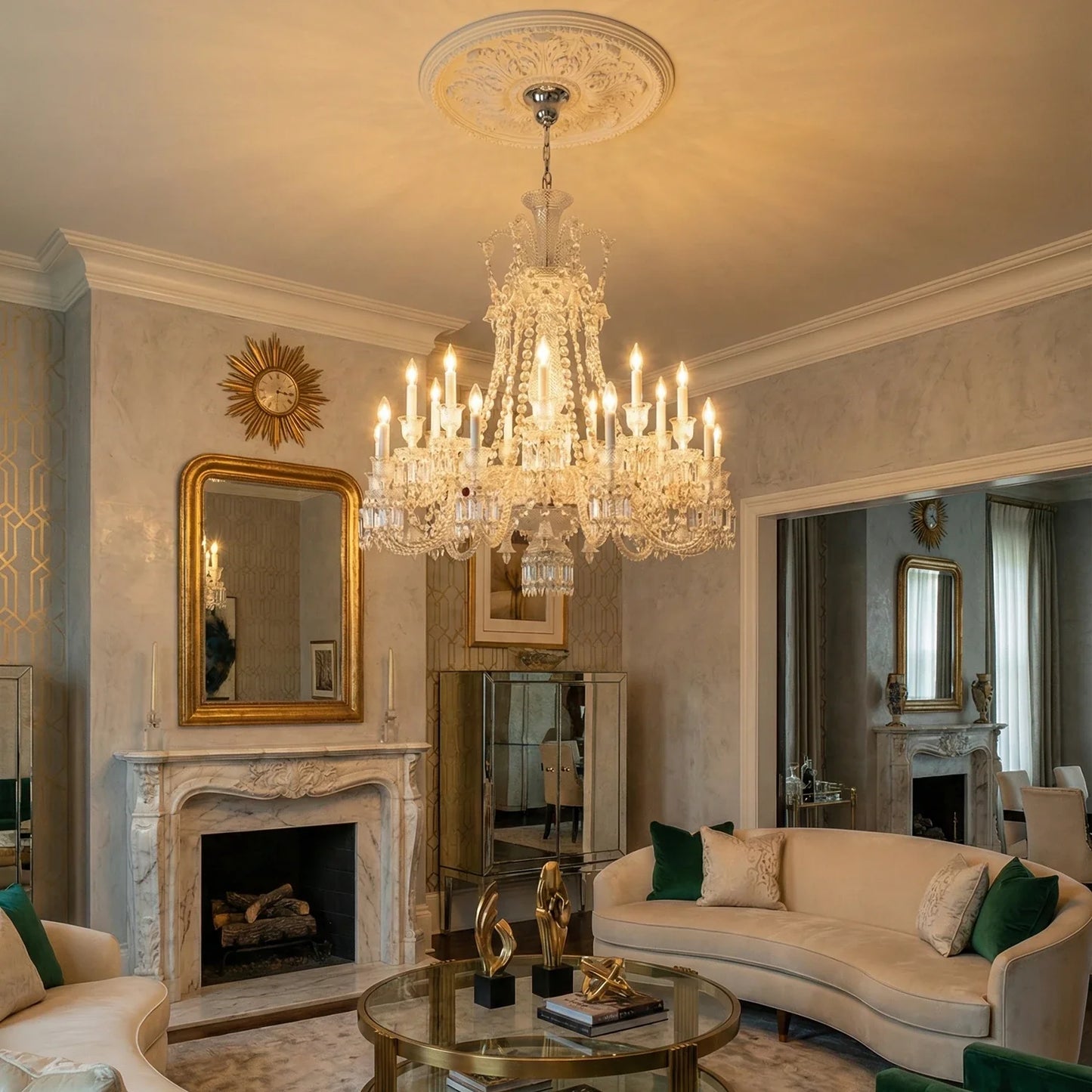 Brilliant Starry Crystal  Chandelier