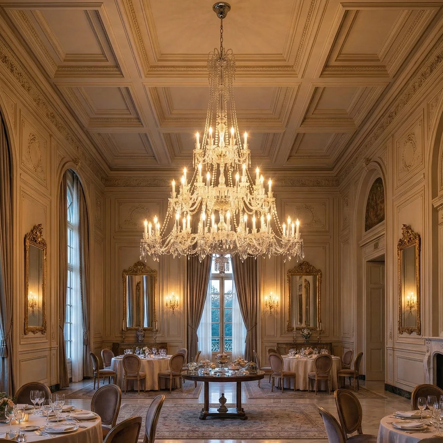 Brilliant Starry Crystal  Chandelier