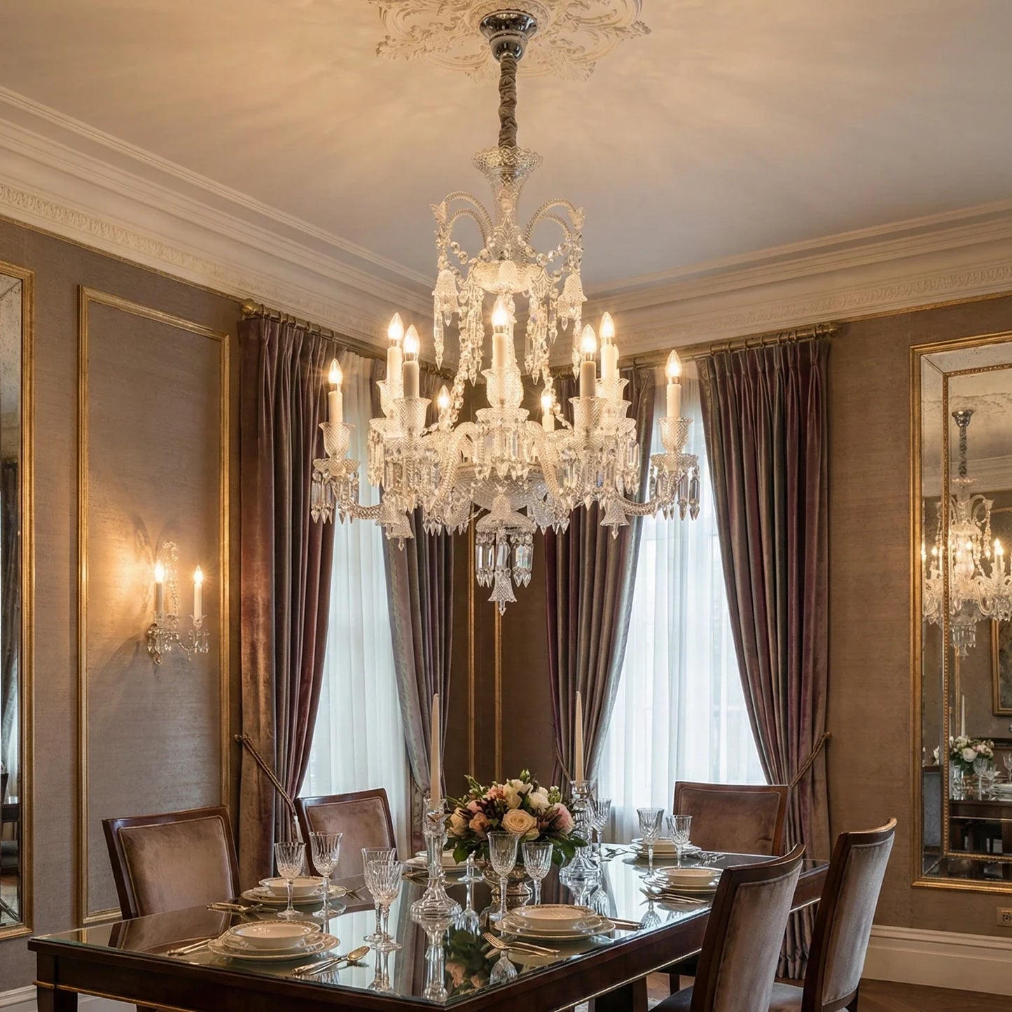 Brilliant Starry Crystal  Chandelier