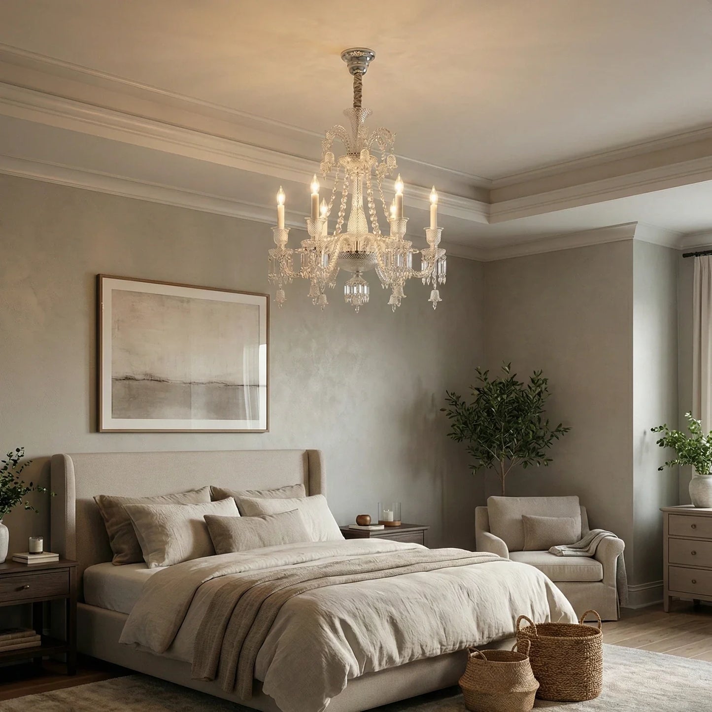 Brilliant Starry Crystal  Chandelier