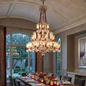 Brilliant Starry Crystal RED Chandelier