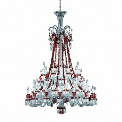 Brilliant Starry Crystal RED Chandelier