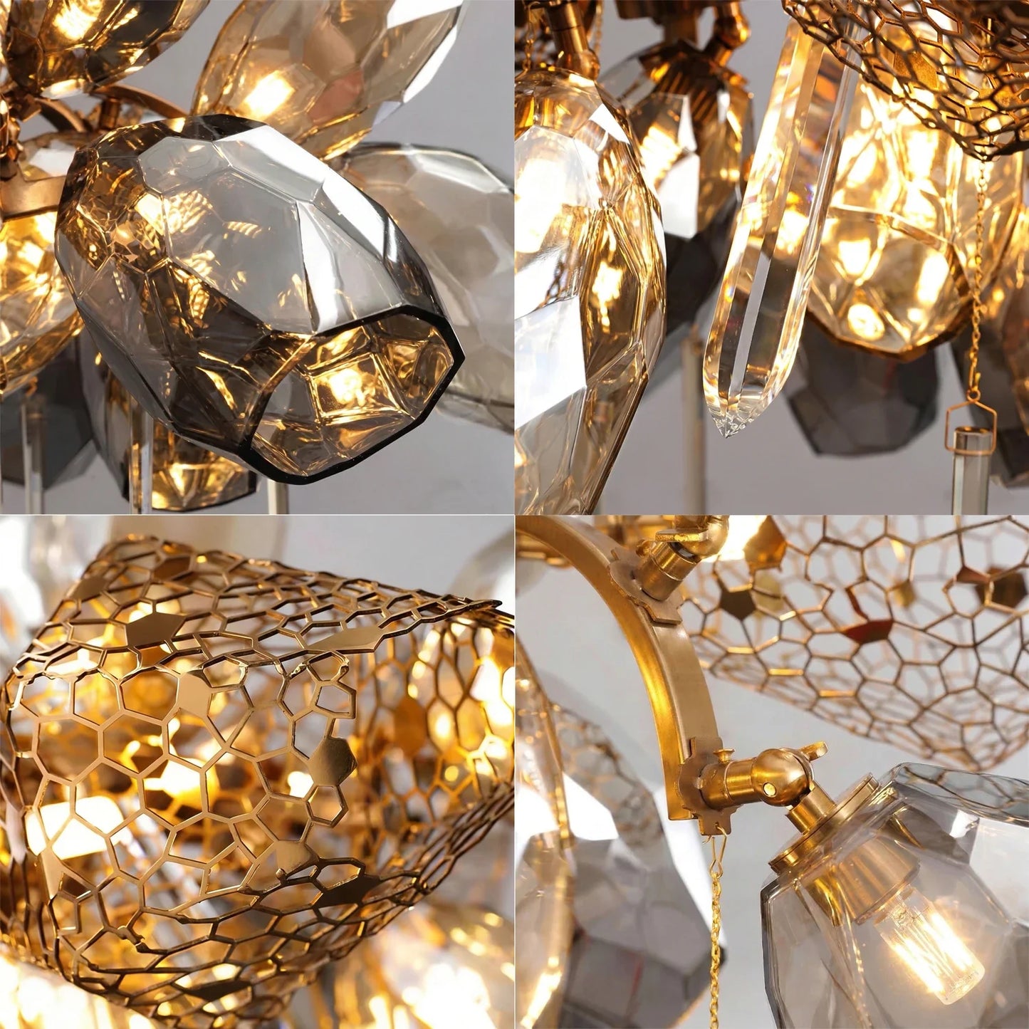 Britannica Luxury Stained Glass Chandelier