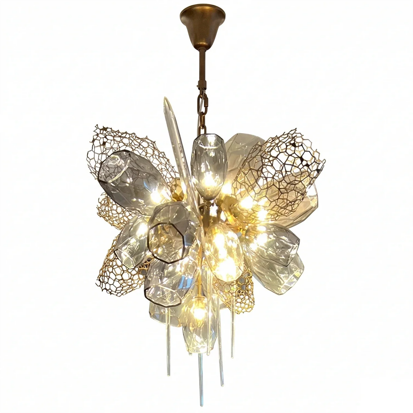 Britannica Luxury Stained Glass Chandelier