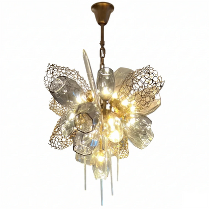 Britannica Luxury Stained Glass Chandelier