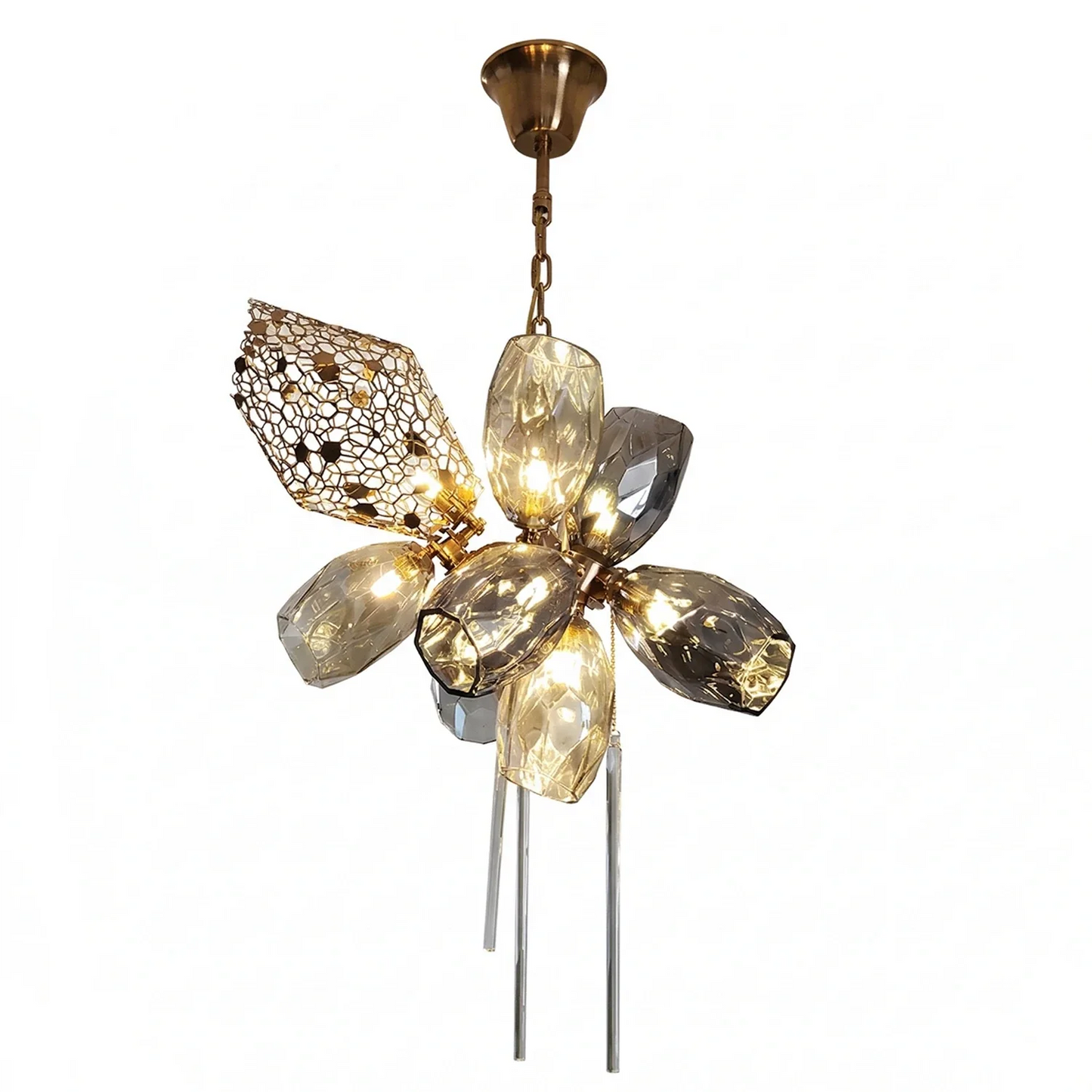 Britannica Luxury Stained Glass Chandelier