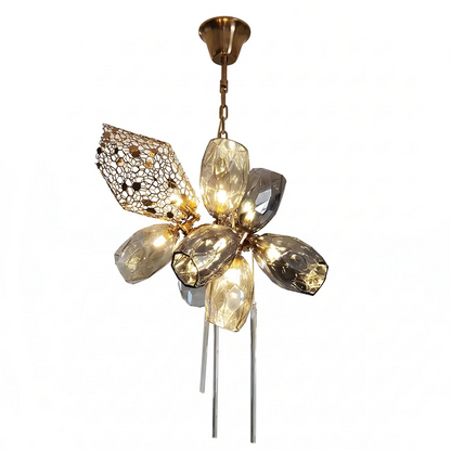 Britannica Luxury Stained Glass Chandelier