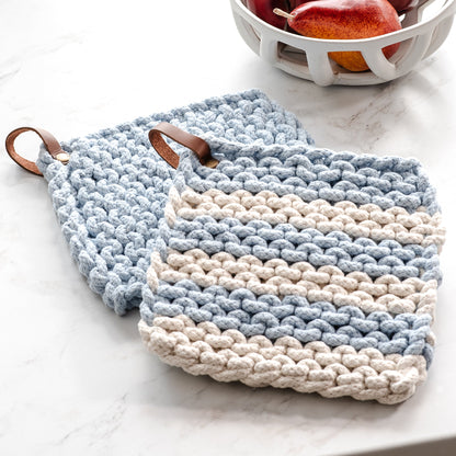 Chunky Knit Cotton Pot Holder