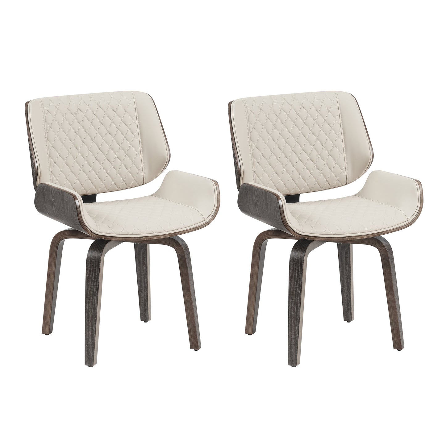 Mid-Century Modern Dining Chair - Set of 2