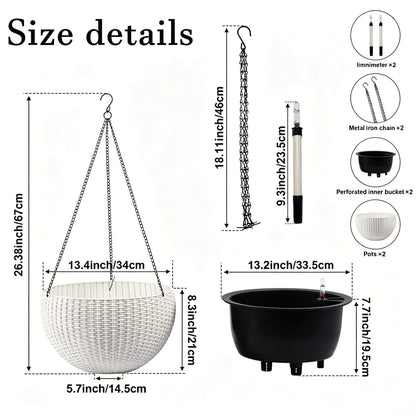 Self Watering Hanging Planter